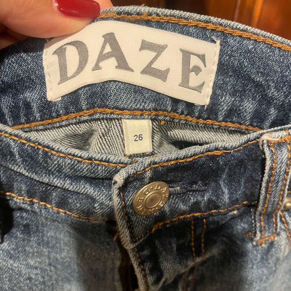 Distressed Jean Shorts - Picture 3 of 3